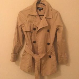Sophisticated Tan Trench Coat